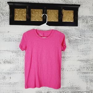 🌸 NWT J. Crew Factory Girlfriend Crewneck Tee Pink XXS 100% Cotton